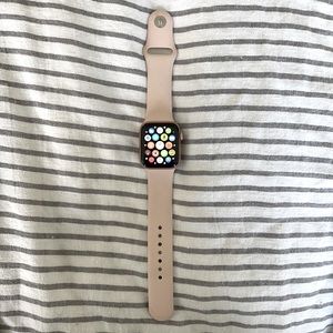 Rose gold series 5 Apple Watch